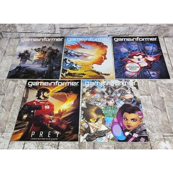 Lot Of 5 Game Informer Magazine Issues 281, 282, 283, 285, 286 - Picture 10 of 11